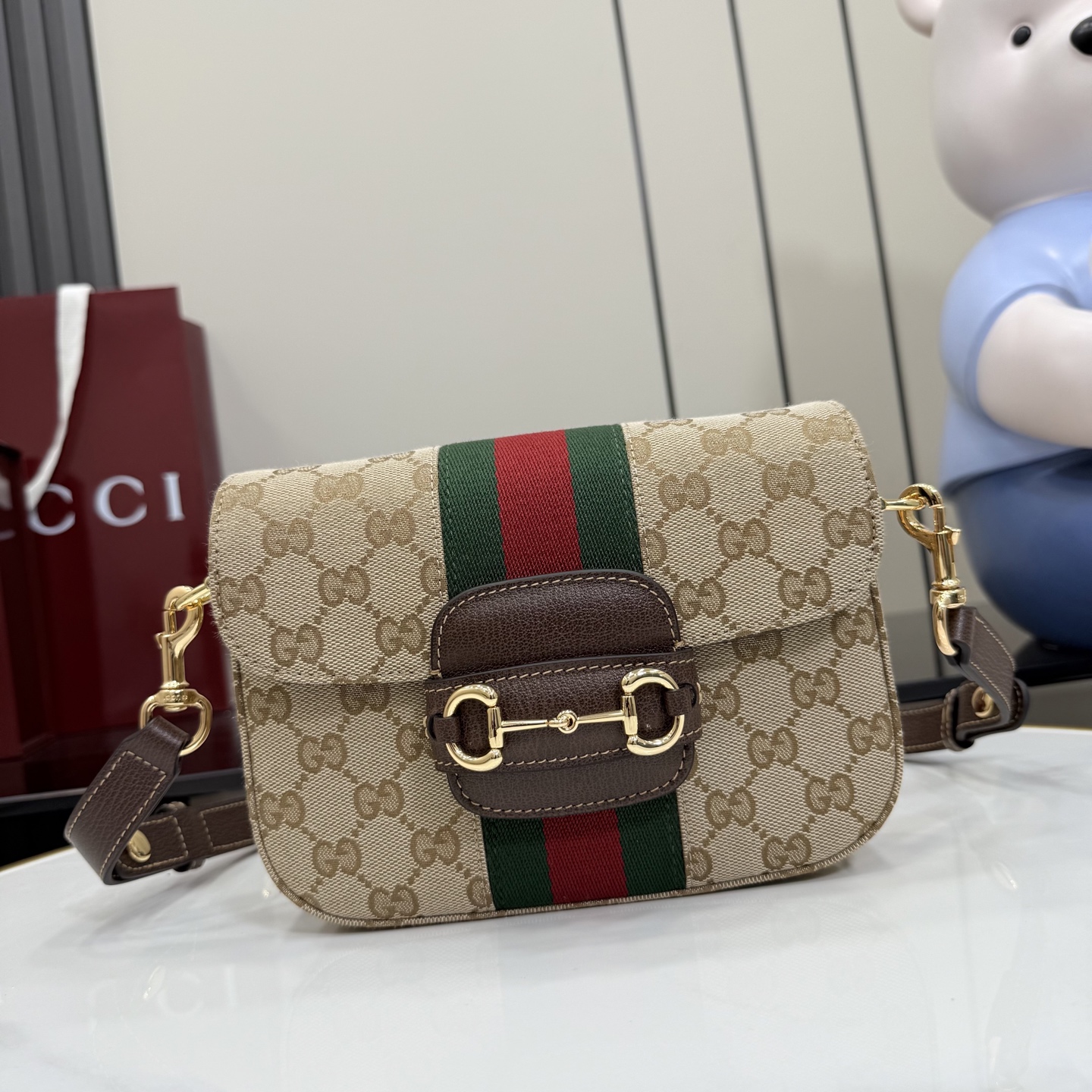 Gucci Horsebit 1955 small shoulder bag 866762