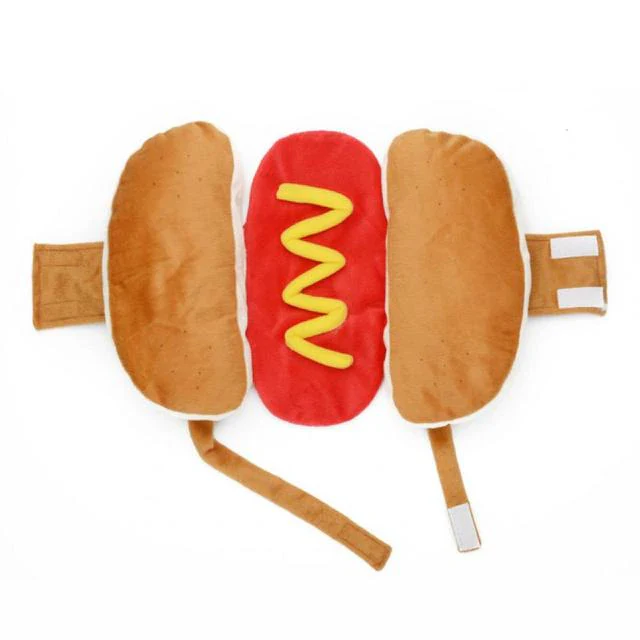Funny Hot Dog Costume for your dog!