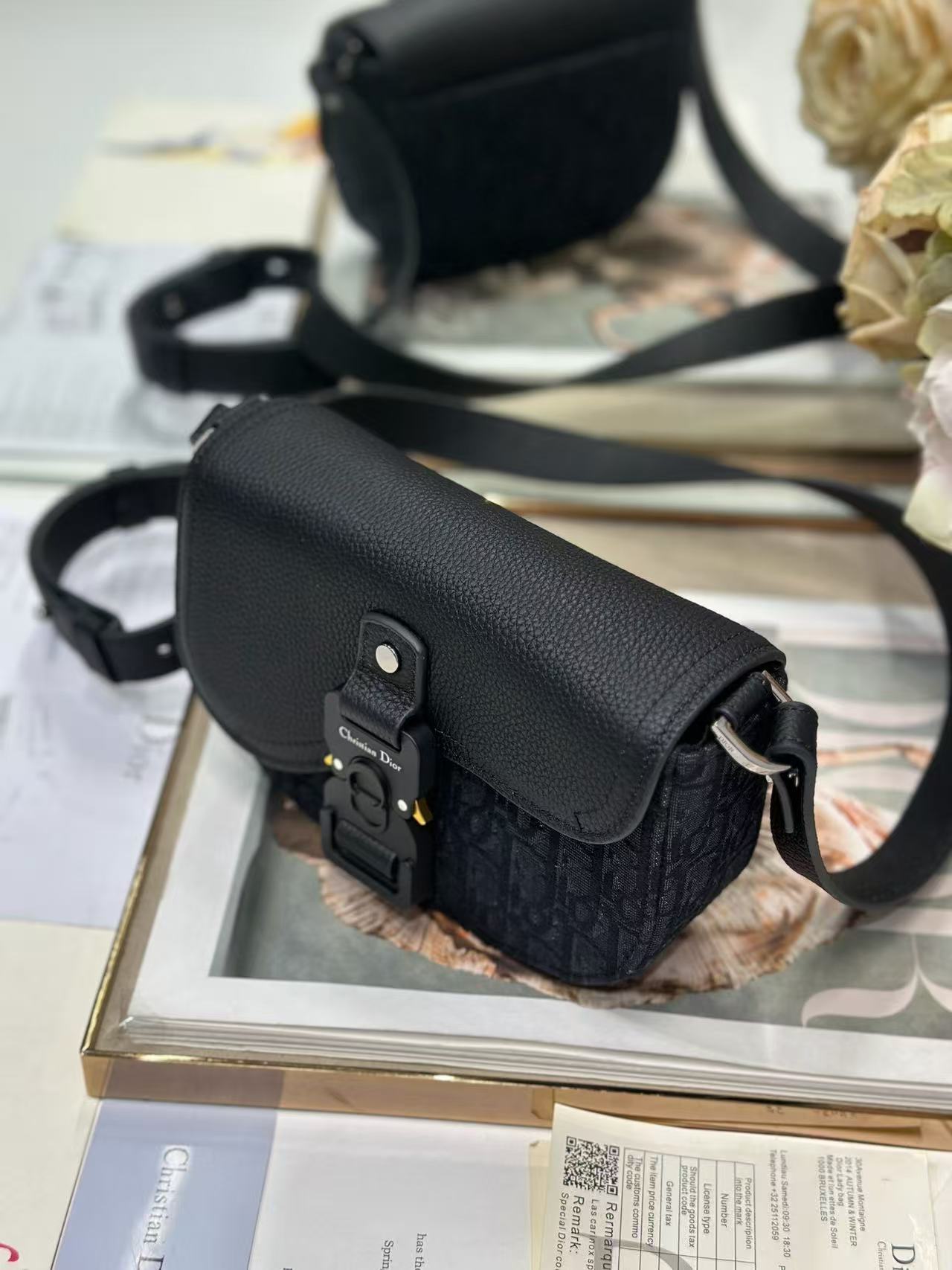 DIOR mini saddle bag