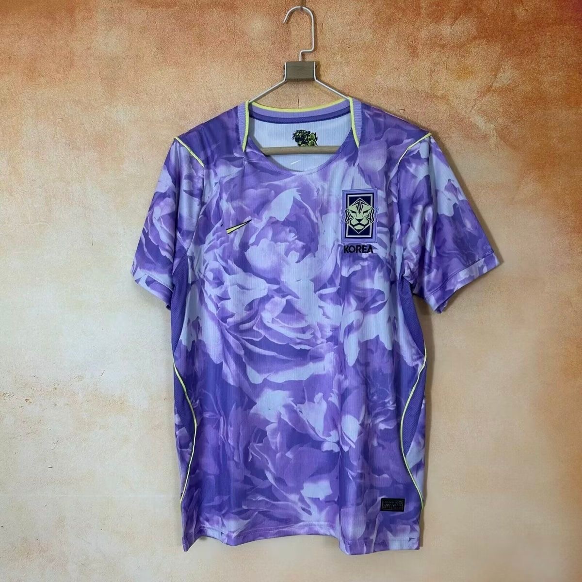 2026 South Korea Away Purple Floral Jersey S-4XL