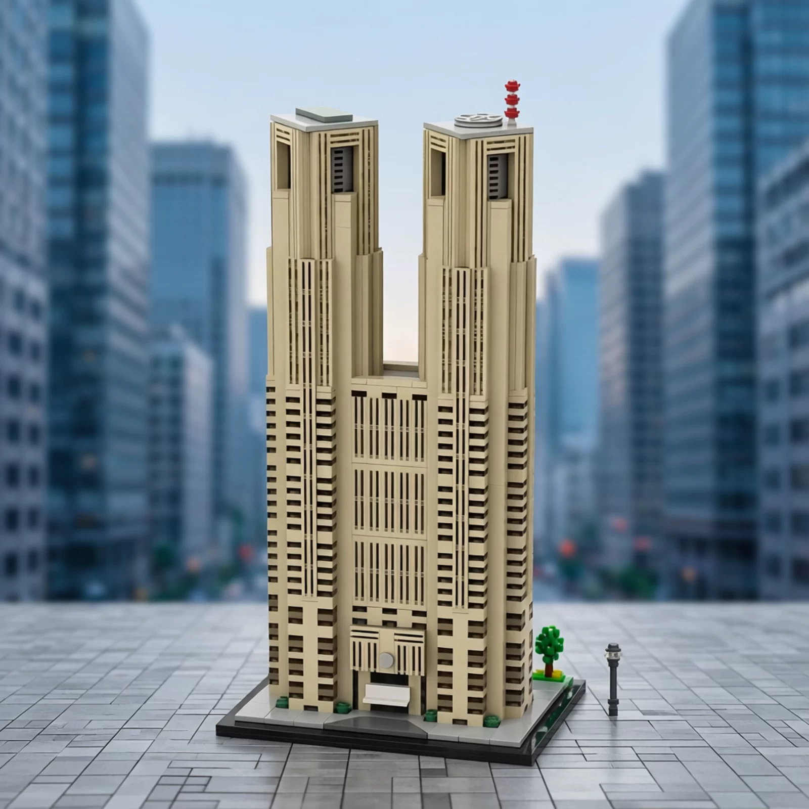 MOC 153517 - Tokyo Metropolitan Government Building 1:800 Scale