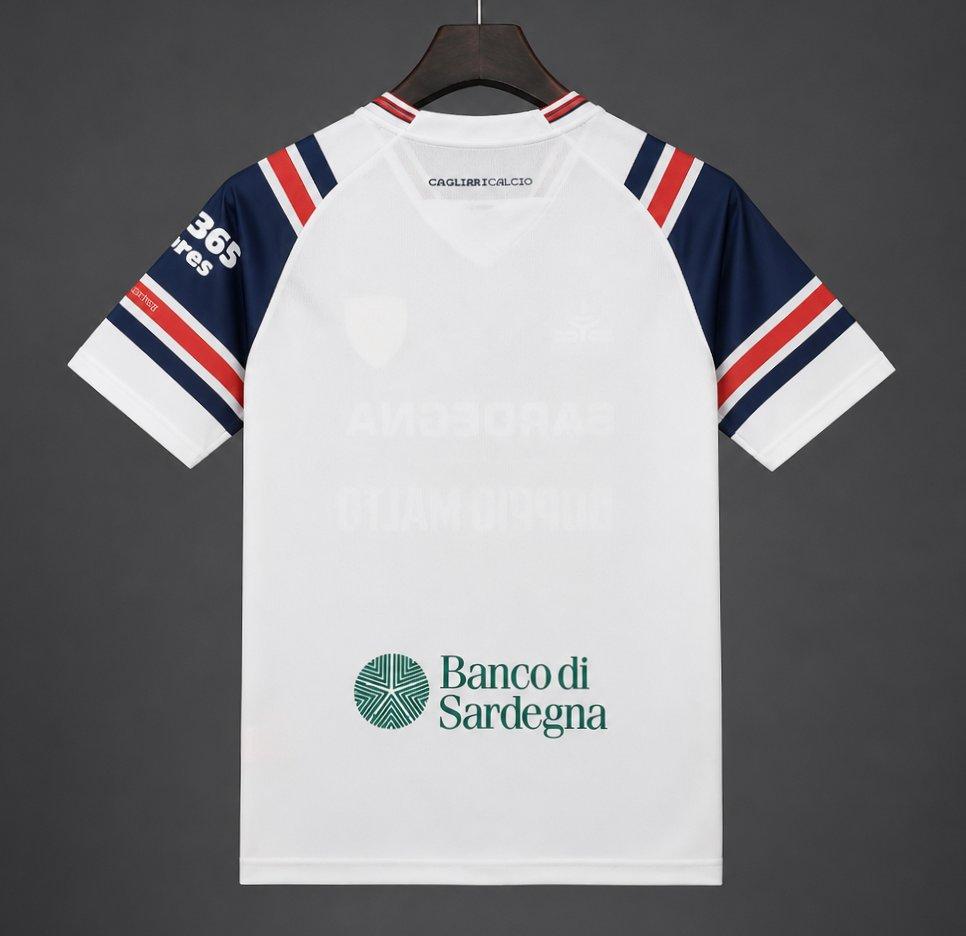 26/27 Cagliari Calcio Away White Jersey S-4XL
