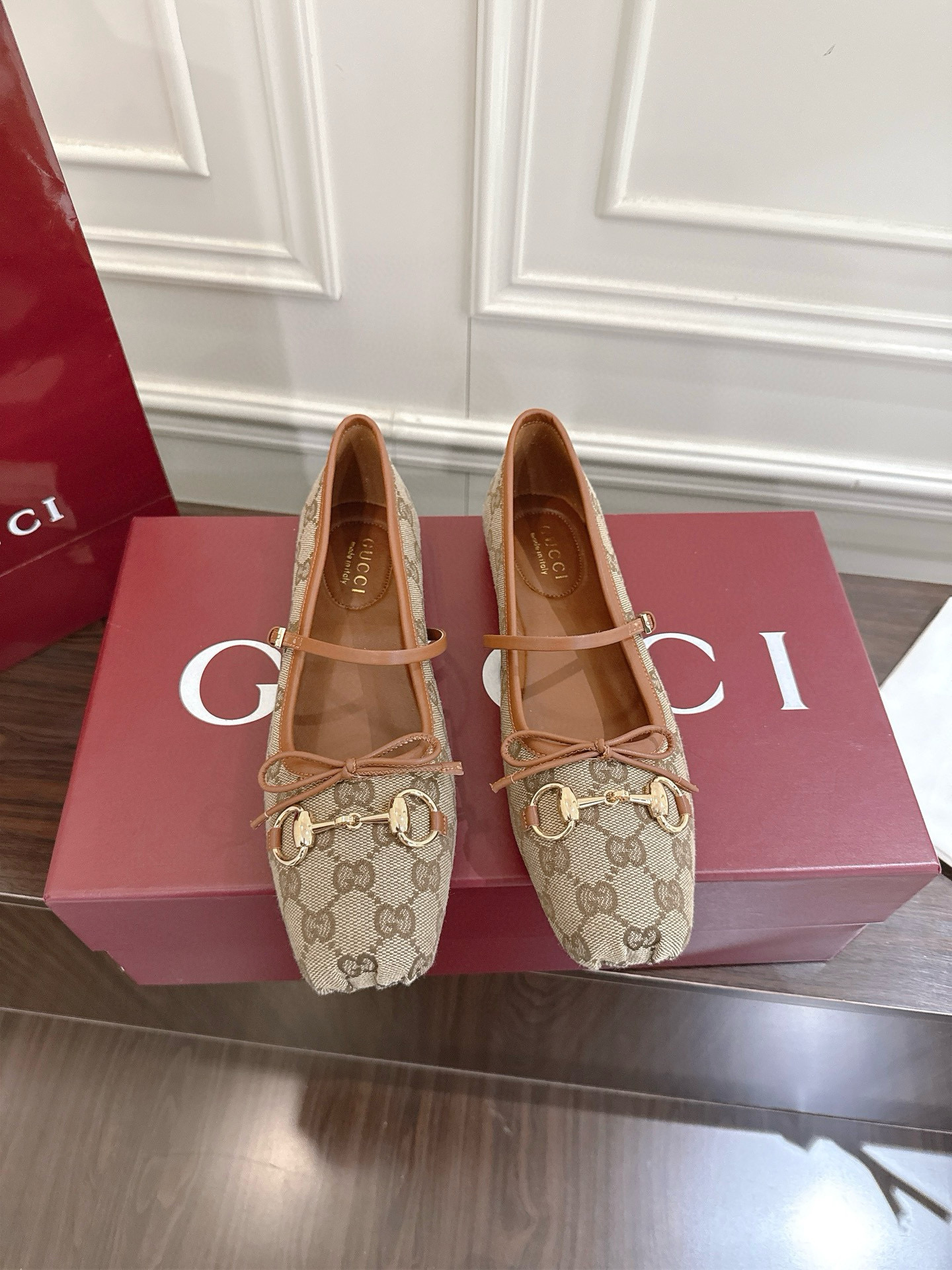 Women's Gucci Horsebit ballet flat