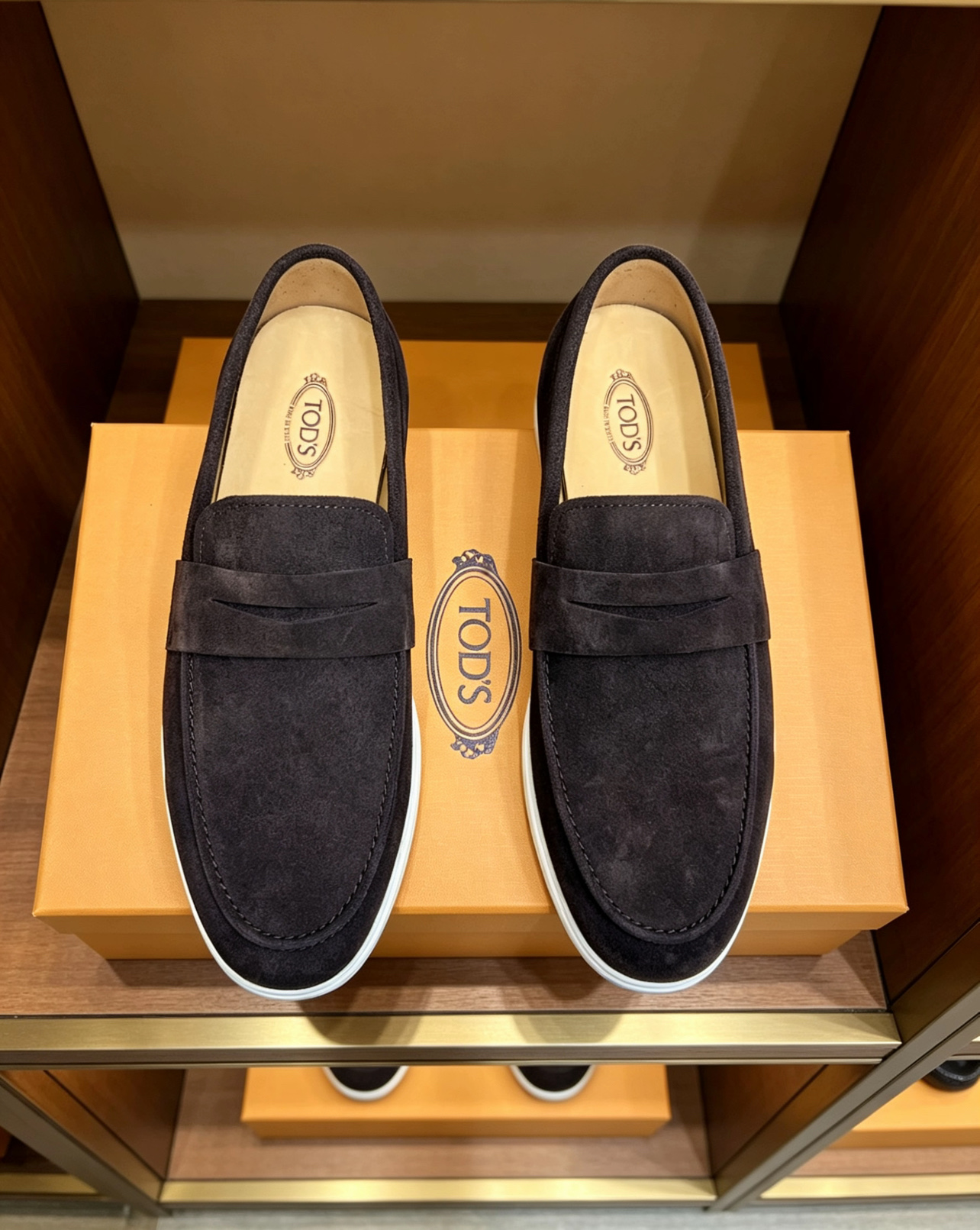 Tods Men's Suede Loafer