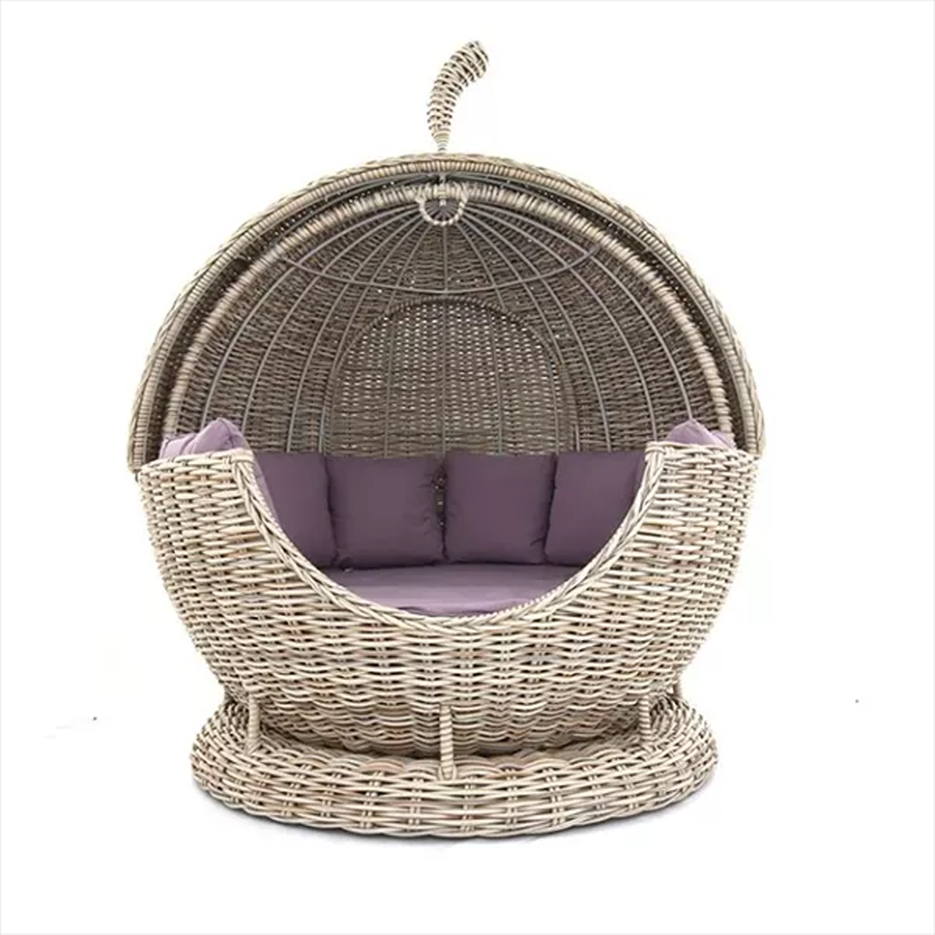 Bude Apple Rattan Garden Day Bed Sofa Lounger