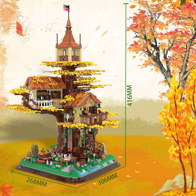 QunLong 00416 - Treehouse(Mini Block)