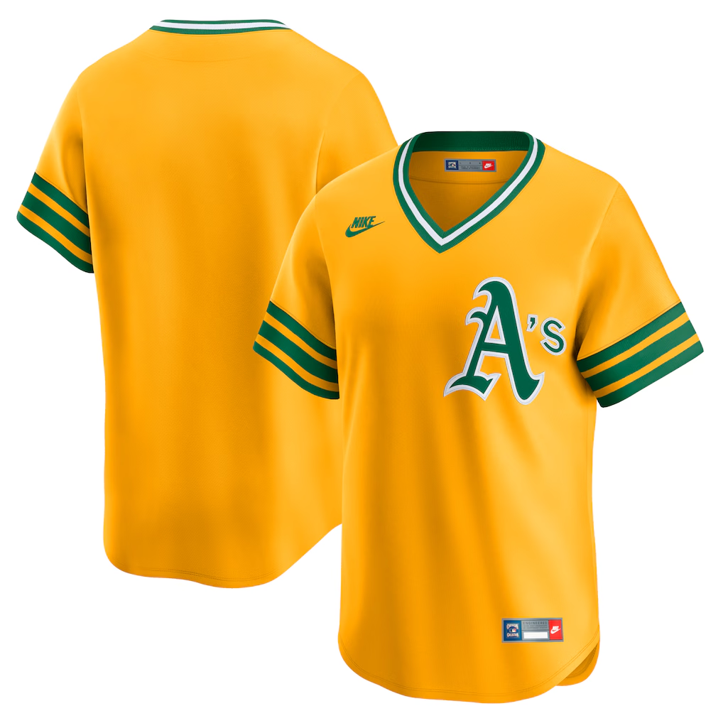 Athletics Nike White Home Replica Jersey