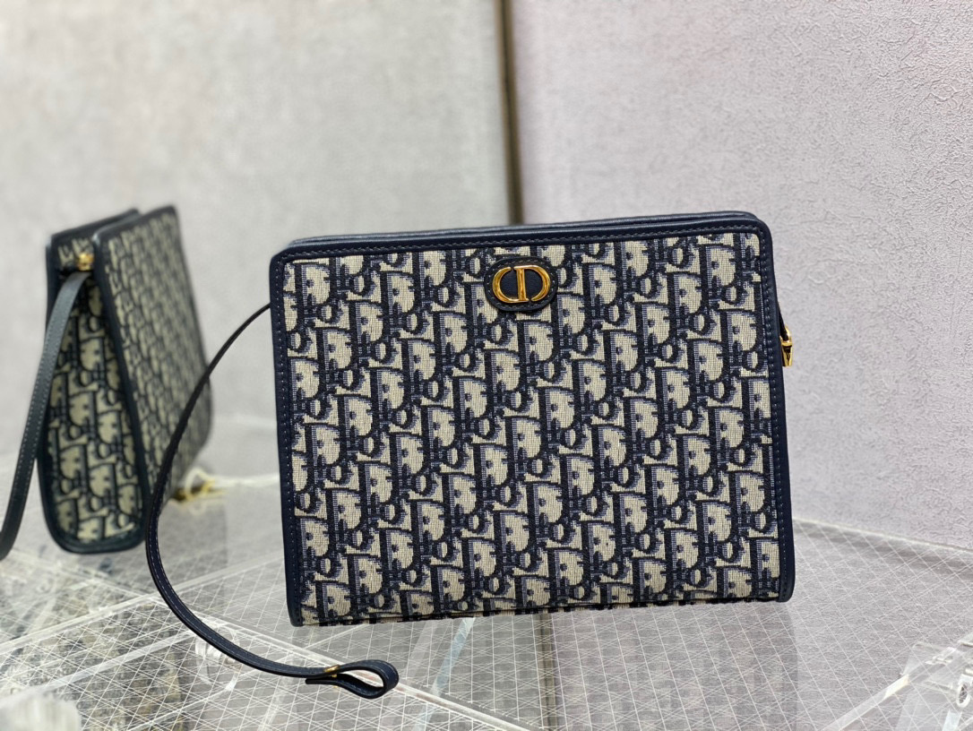 Dior 30 Montaigne Dea Pouch  Oblique Jacquard