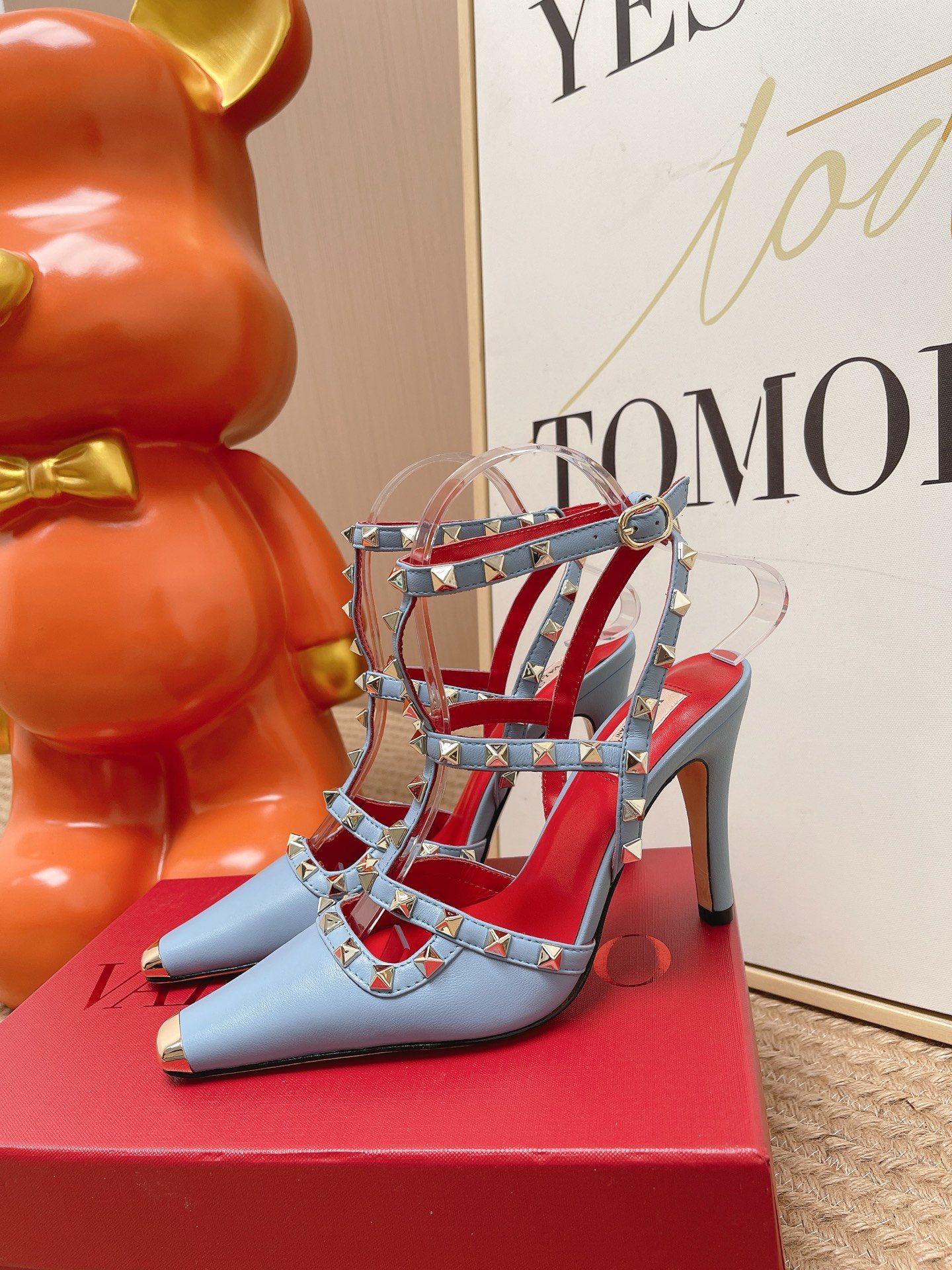 Valentino 2026 New Rockstud Heeled Sandal
