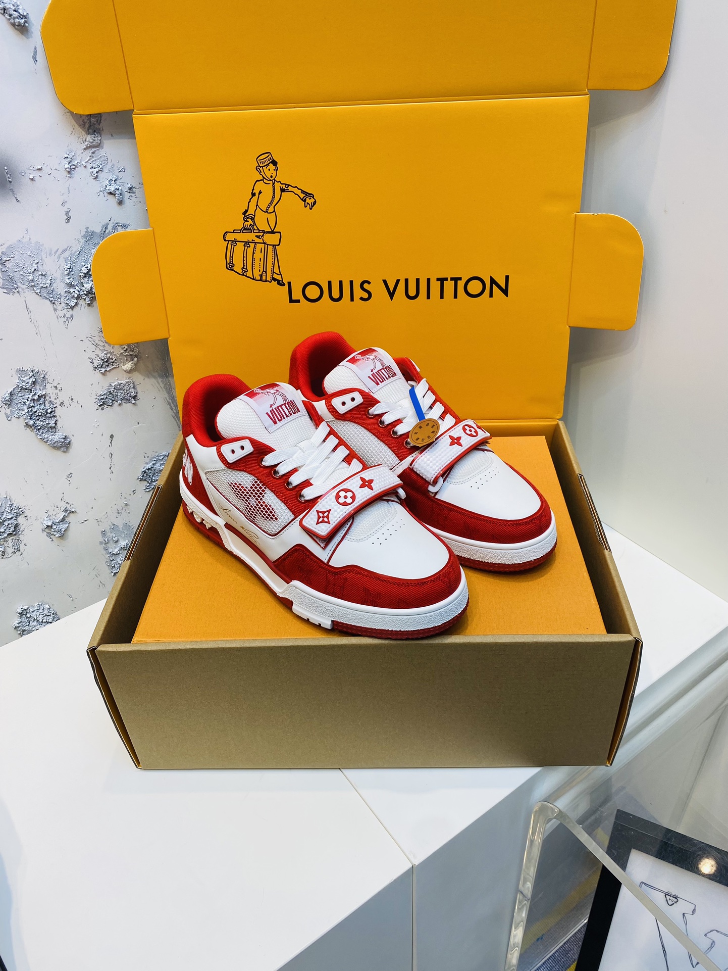 LV Unisex Trainer Sport Shoes