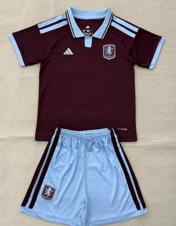Kids Aston Villa Home Suit 26/27 | Soc Jersey - Premium Football Jersey