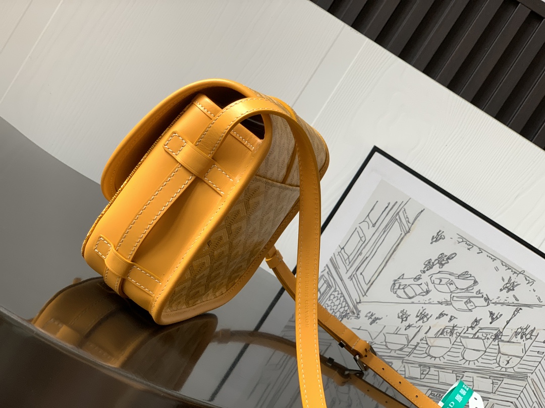 Goyard Belvedere PM Bag in Yellow