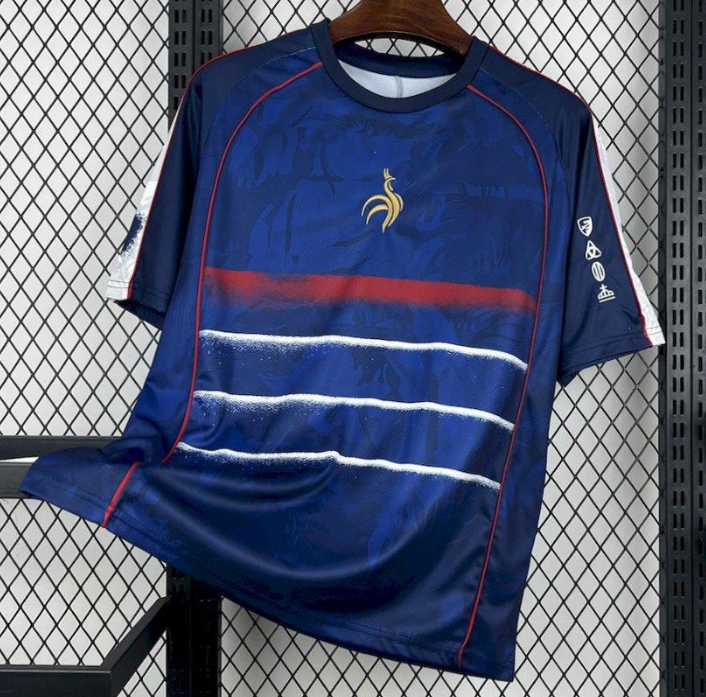 2026 Mens France Zizou #10 Comma Football Jersey
