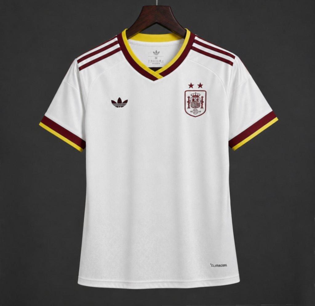 Female 2026 World Cup Spain Away Jersey S-XXL