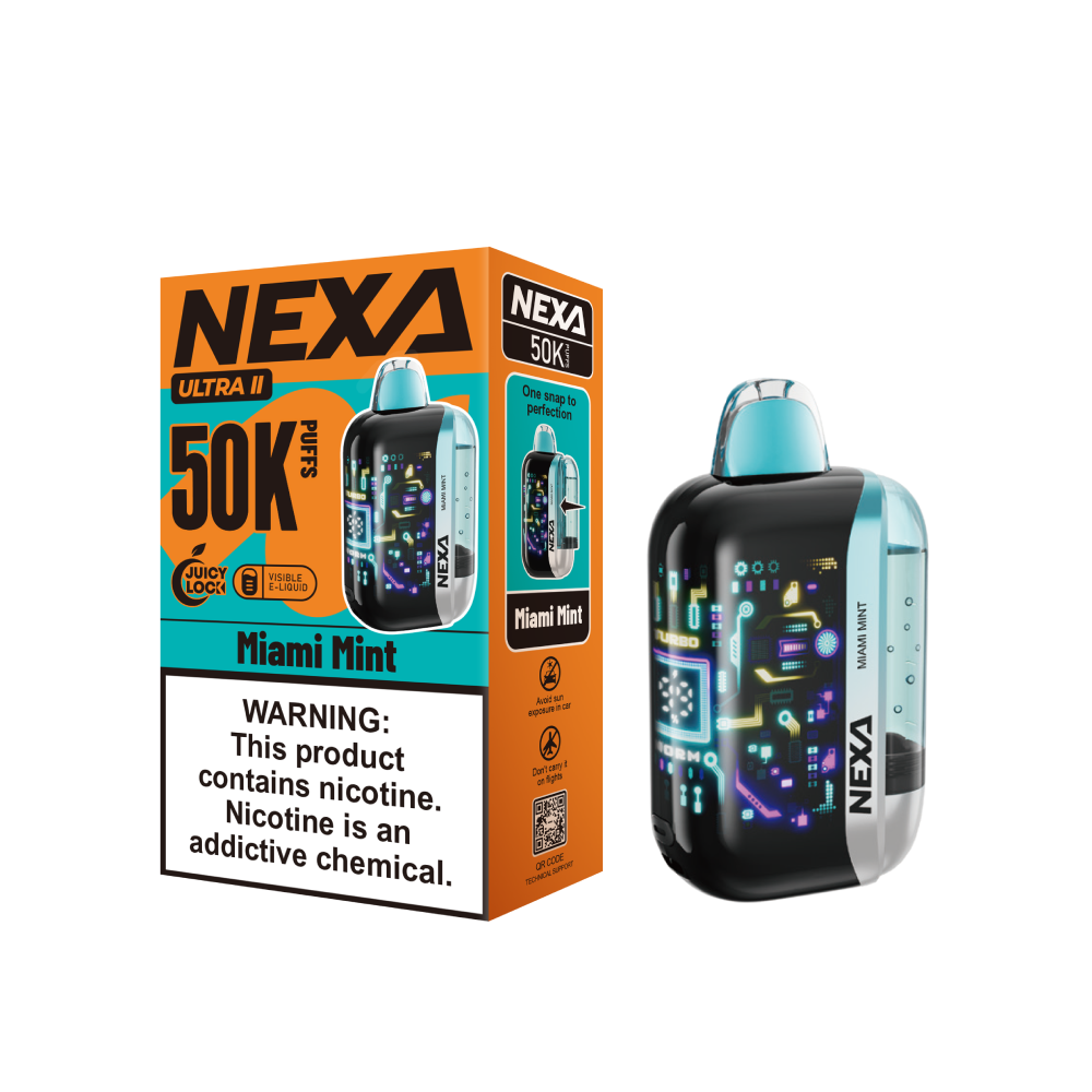 5Pcs Nexa Ultra II 50K 5% 20mL