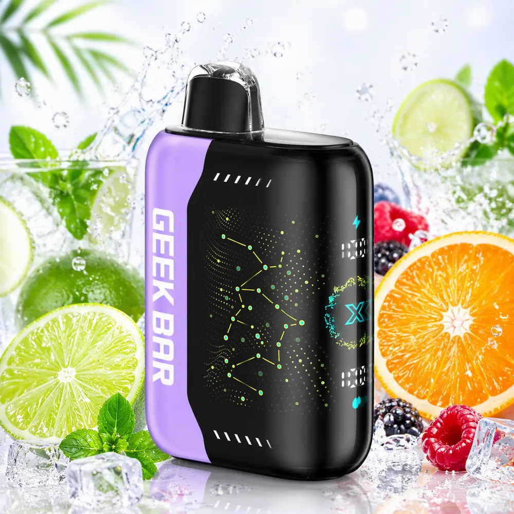 Geek Bar Pulse X 25000 Puffs - Lime Berry Orange