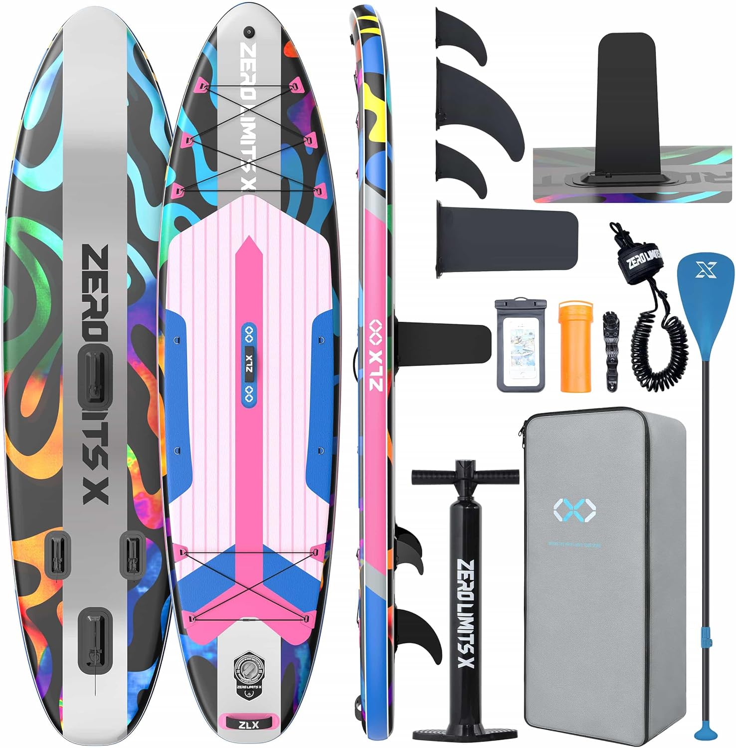 Inflatable Stand Up Paddle Board, 10'6