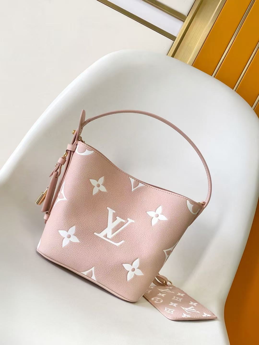 Louis Vuitton LV All In BB Pink bucket bag m46294