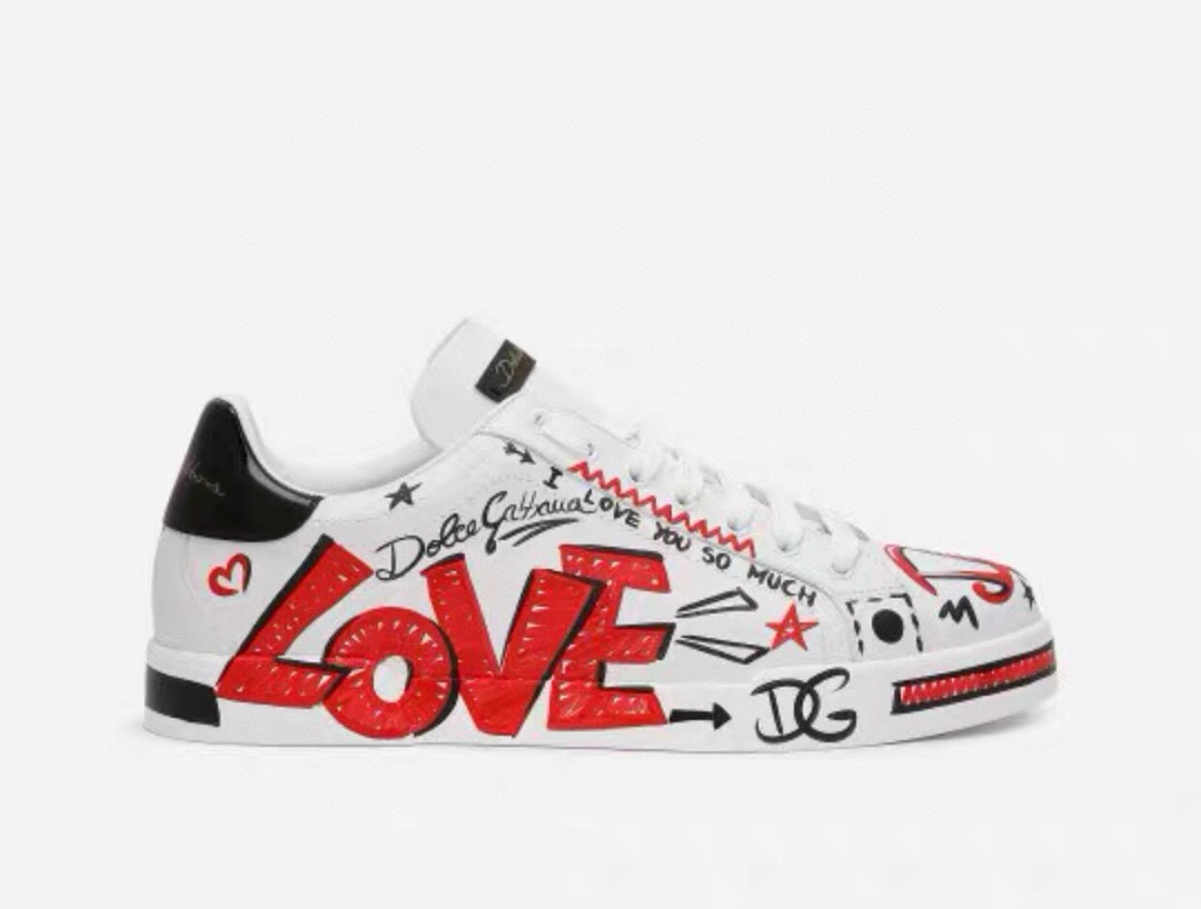 Dolce Gabbana Unisex Leather Sneakers