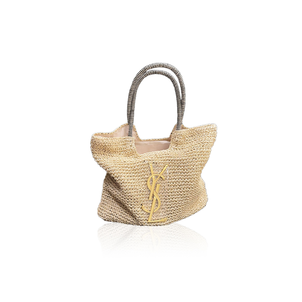 Saint Laurent YSL  Straw Hand Shoulder Bag