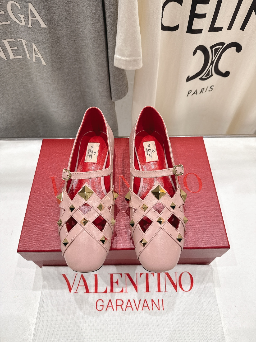 Vale*tino Mary Jane Flat Ballets