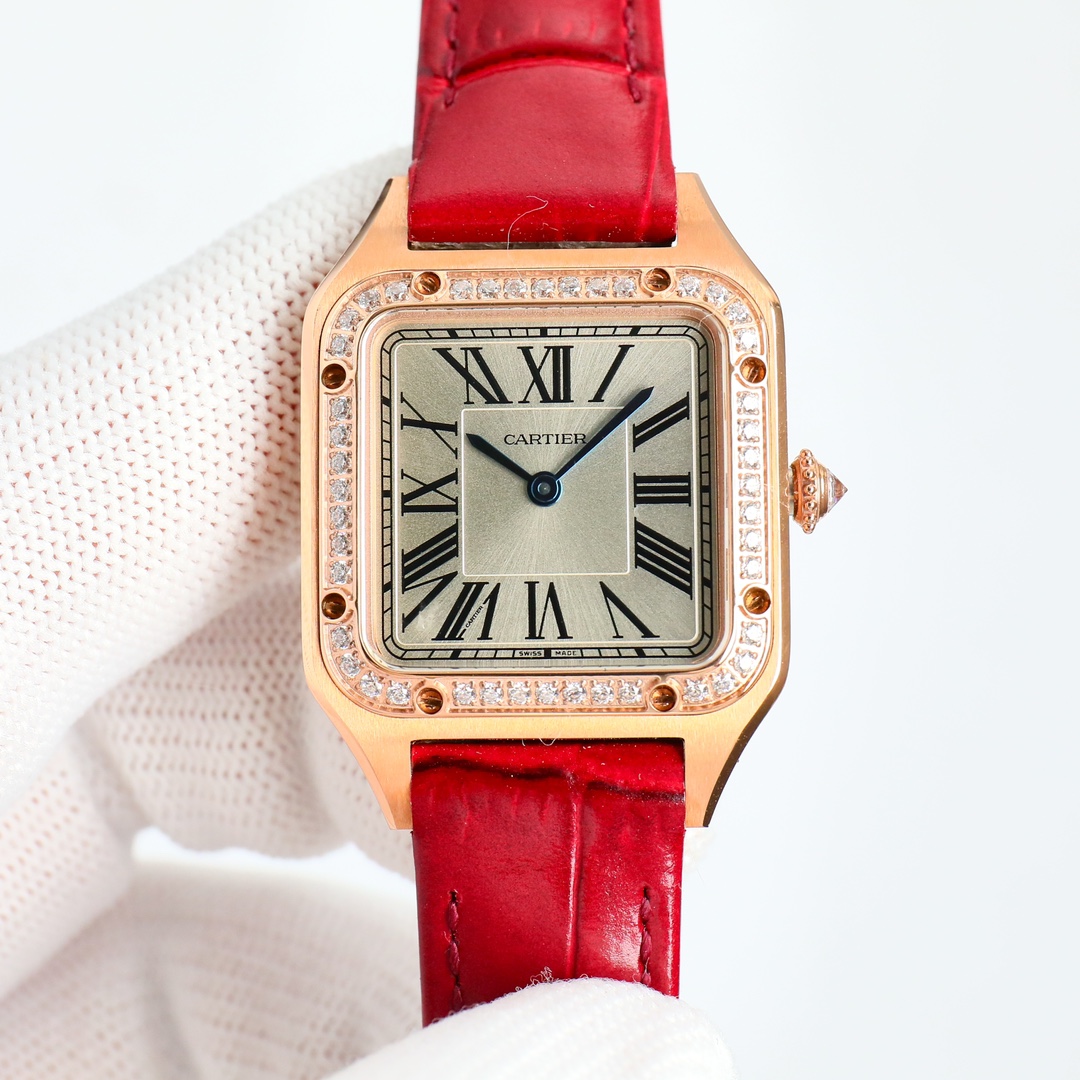 Cartier Small Santos de Cartier Quarts Watch