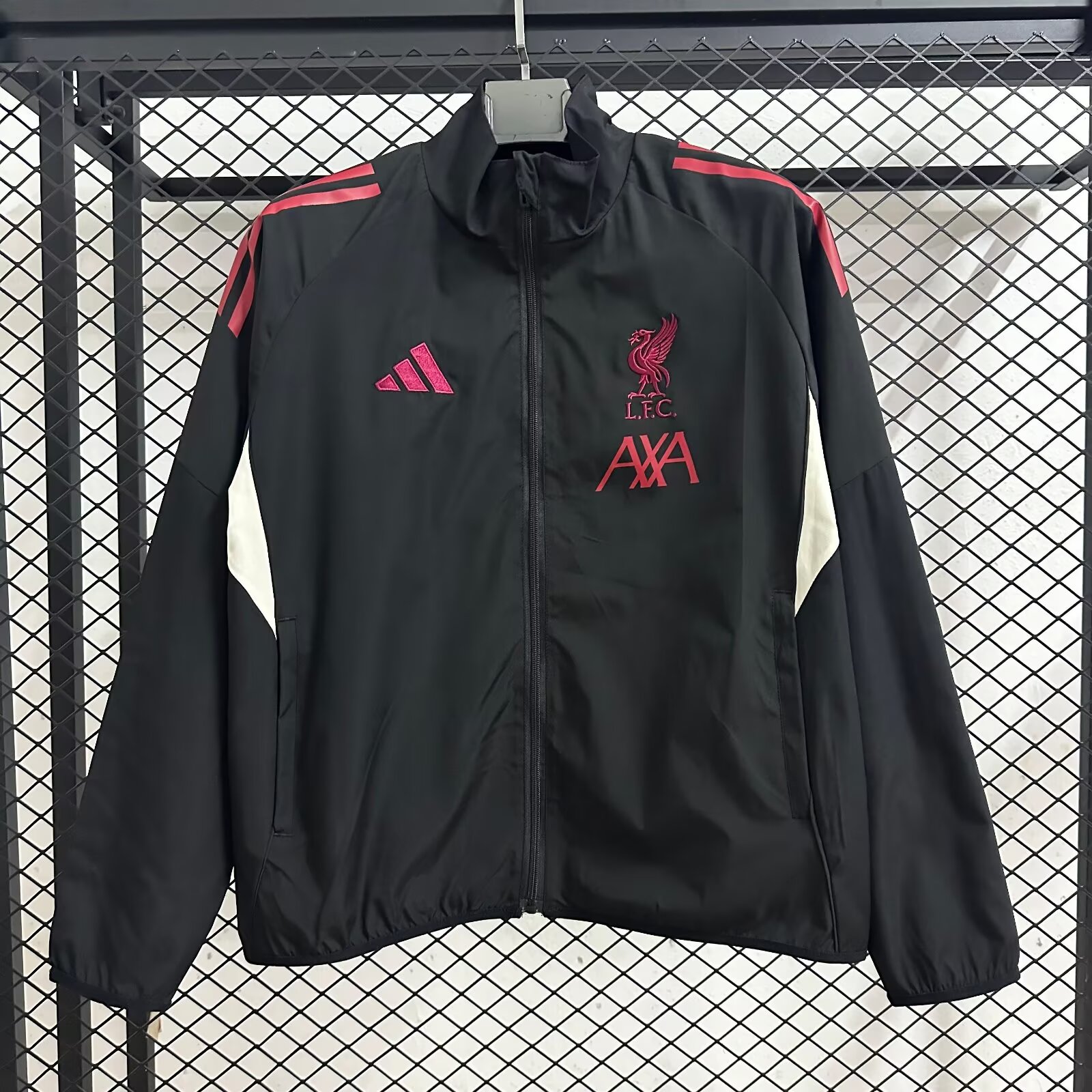 26 LVP Black windbreaker