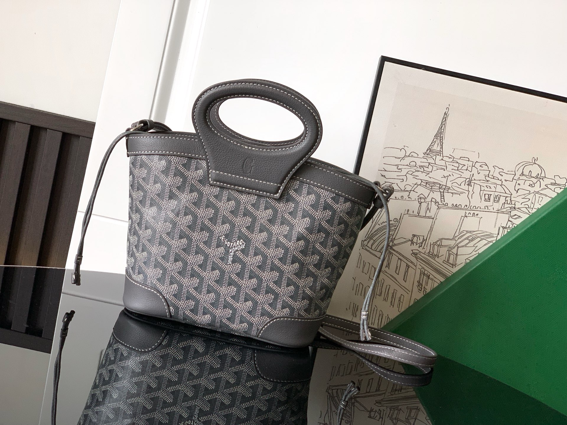Goyard Bag Beluga Goyardine 8070