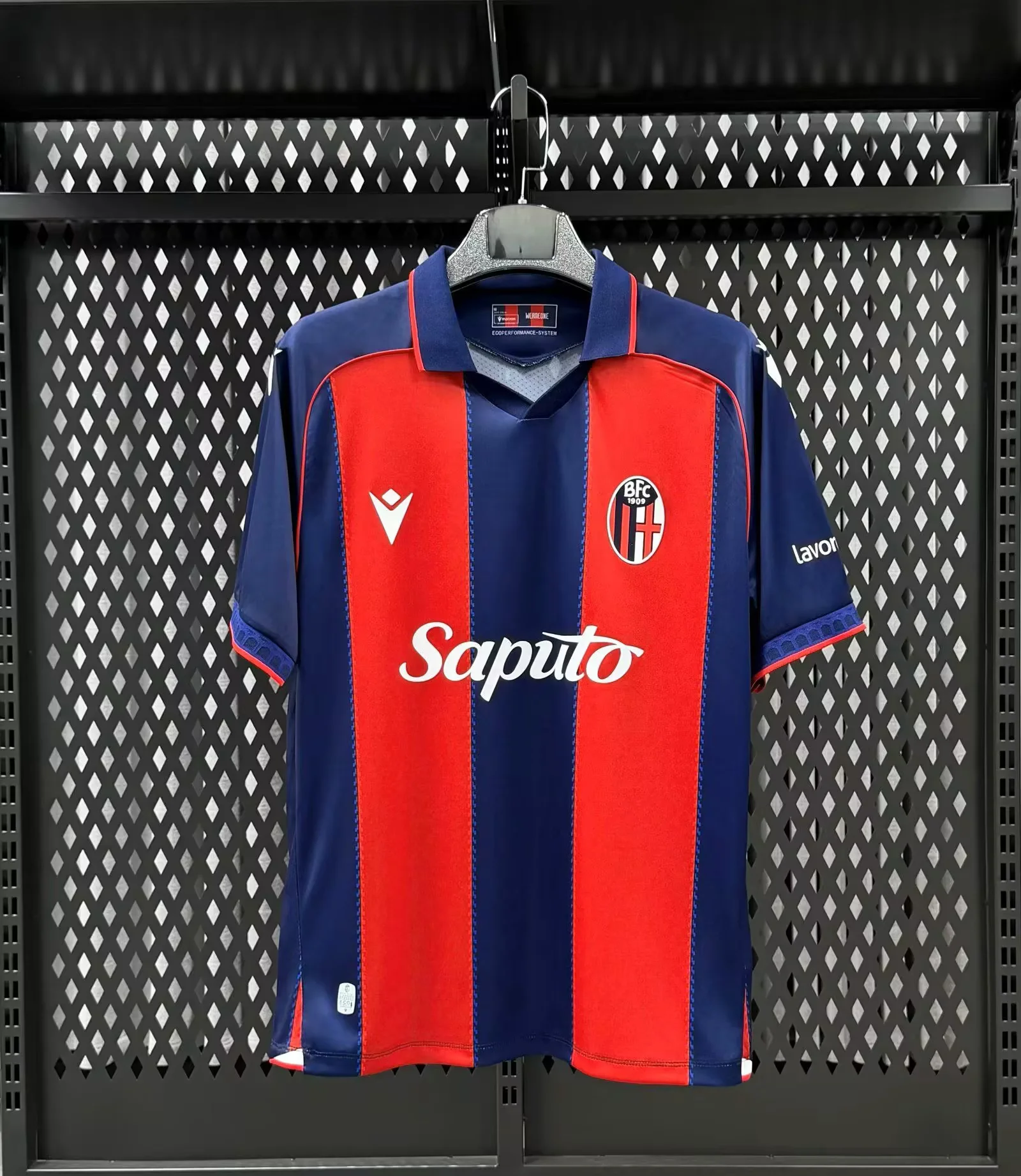 2026-27 Bologna FC. Home Blue and Red Fans Football Shirt 1:1 Thai Quality