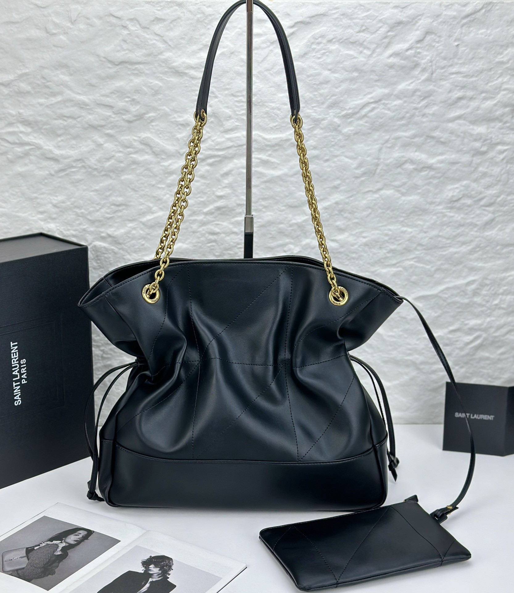 Saint Laurent  YSL JAMIE lambskin tote bag