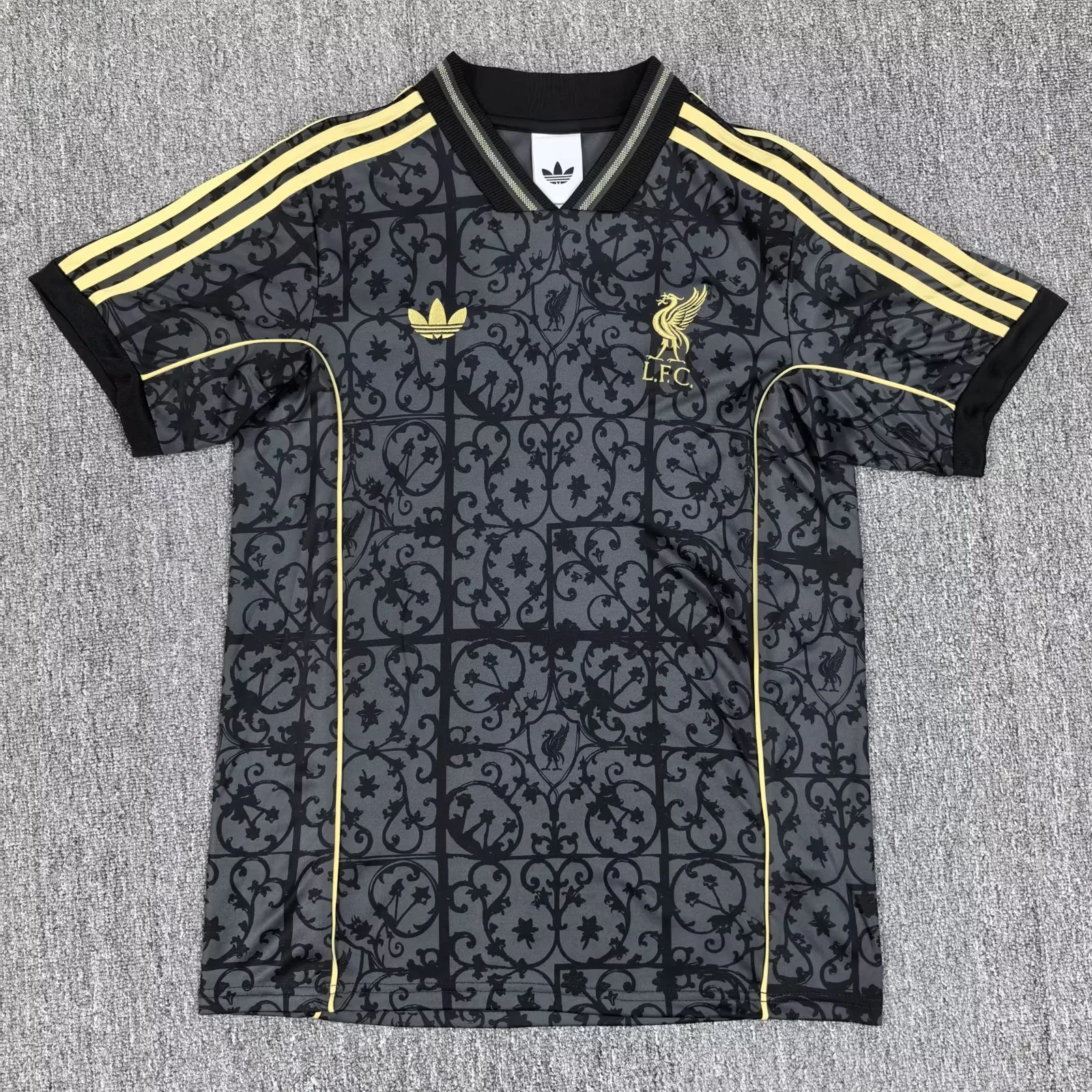 2025-26 Liverpool FC. Special Edition Black Fans Football Shirt 1:1 Thai Quality