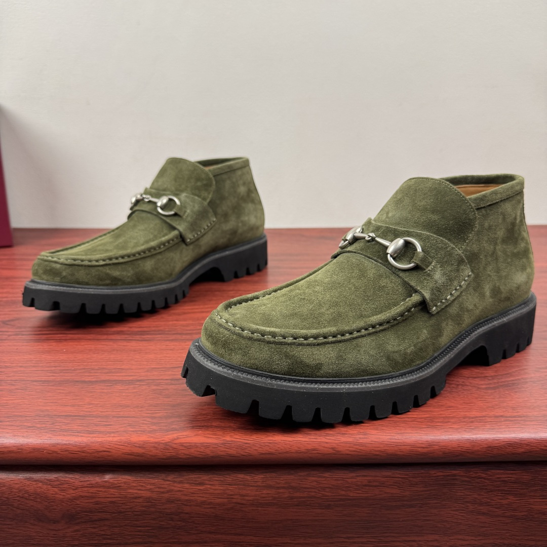 Men's Gucci ankle boot with Horsebit