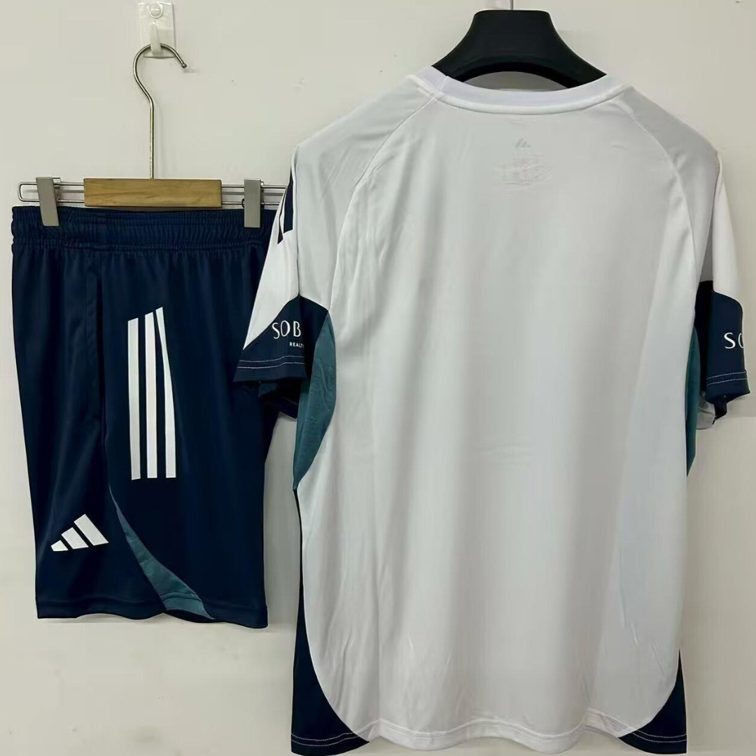 25/26 Arsenal Pre-Match Jersey White+ Shorts S-3XL