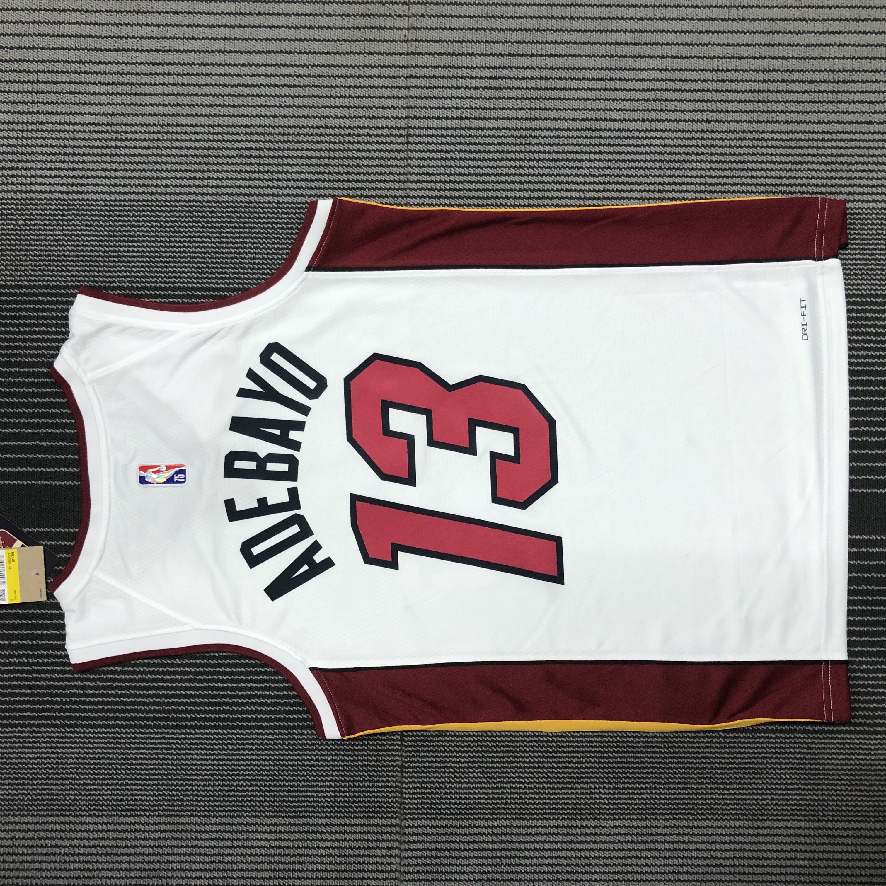 75TH anniversary  Miami Heat White  No.13 Adebayo