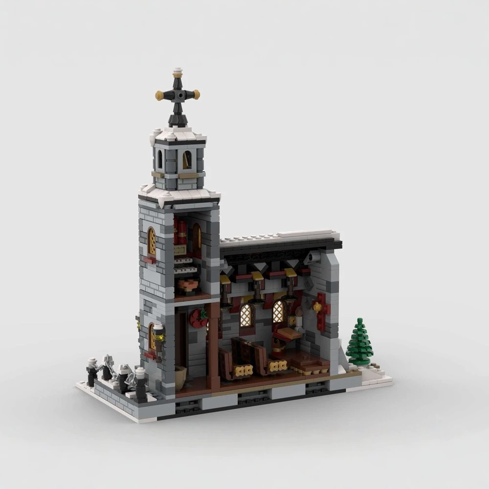 MOC 58208 - Little Winter Church