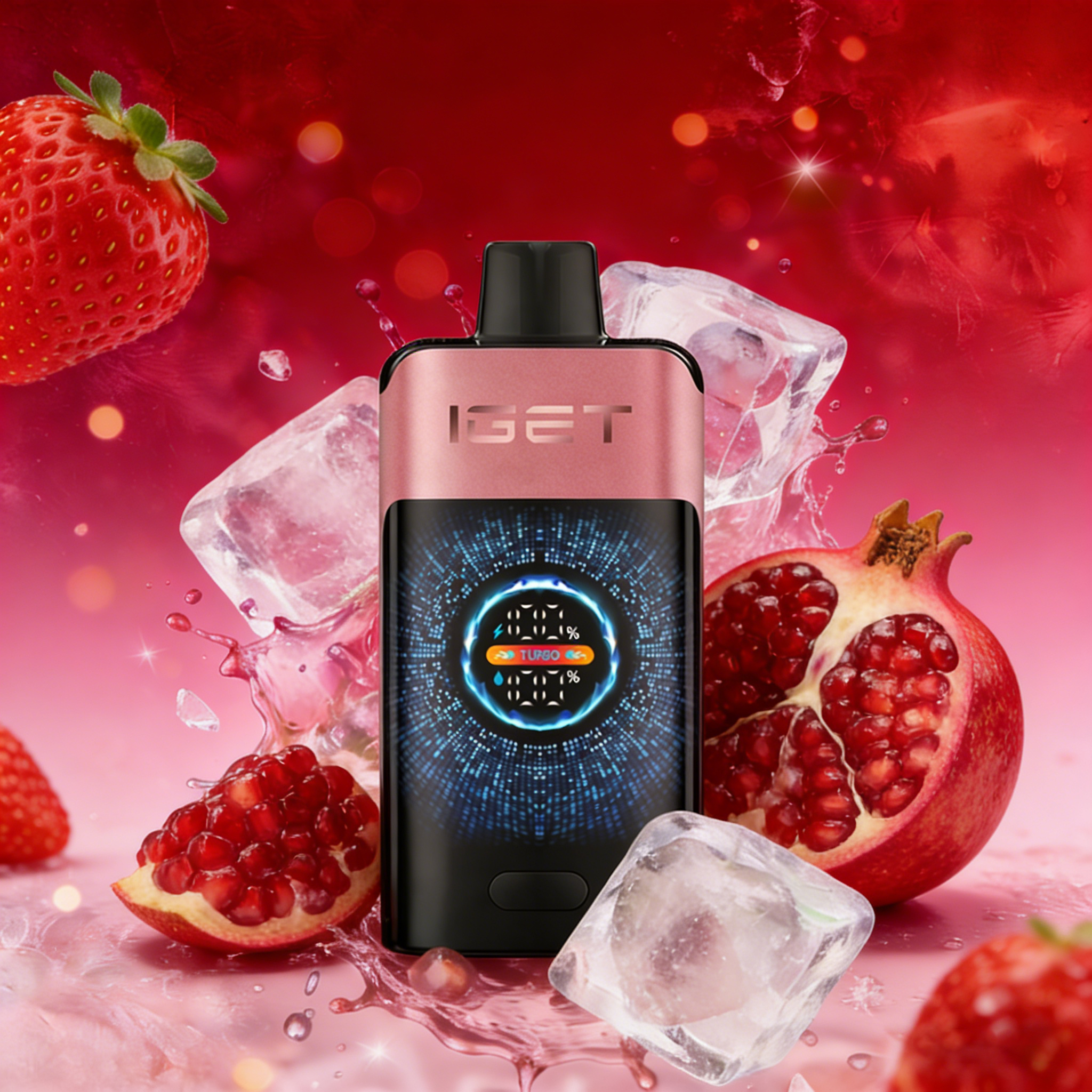 IGET ONE-Strawberry Pomegranate Ice