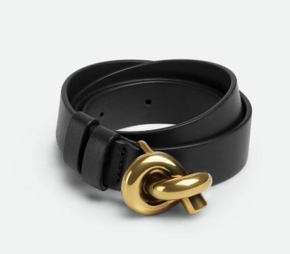 Bottega Veneta Knot Leather Belt 2.0cm