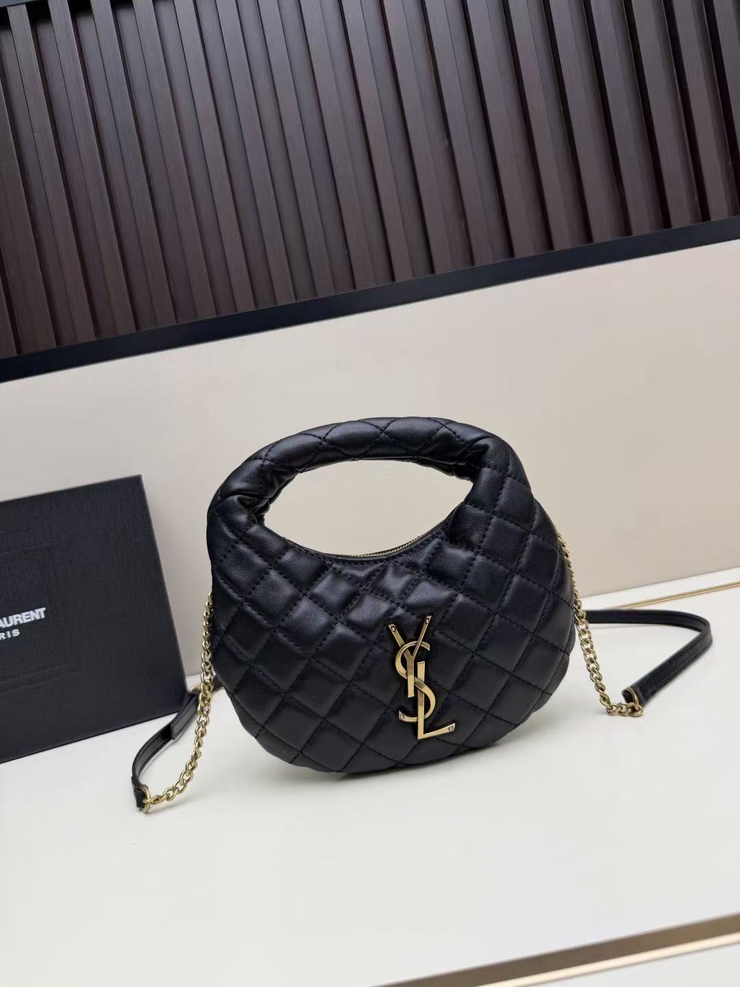 Saint Laurent Mini Sheepskin Handbag
