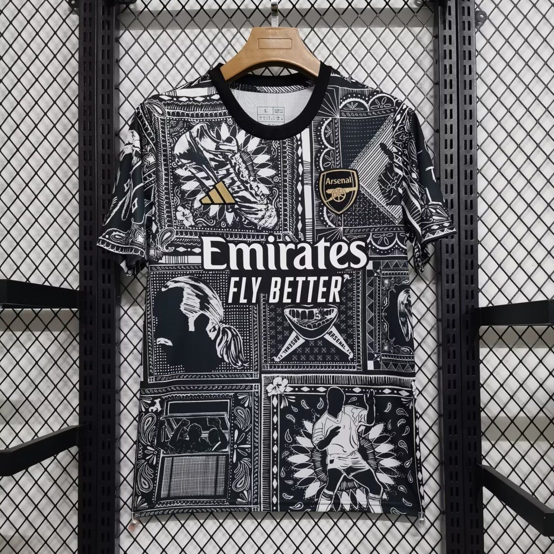 Arsenal 23/24 black  S-2XL