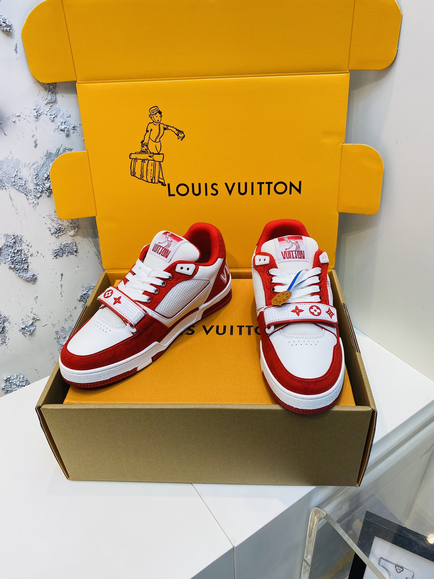 LV Unisex Trainer Sport Shoes