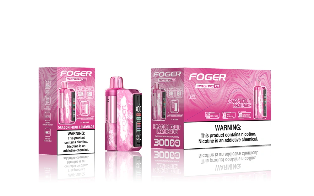 Foger Switch Pro 30000 Puffs Kit - Dragon Fruit Lemonade