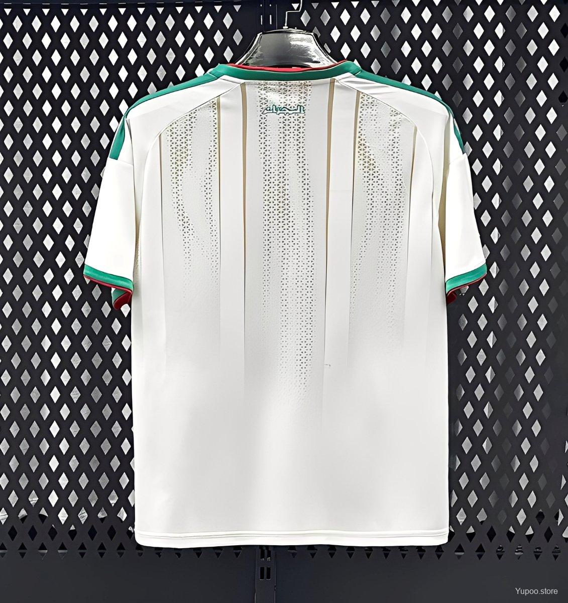 2026 Algeria Home White world cup Jersey Fan