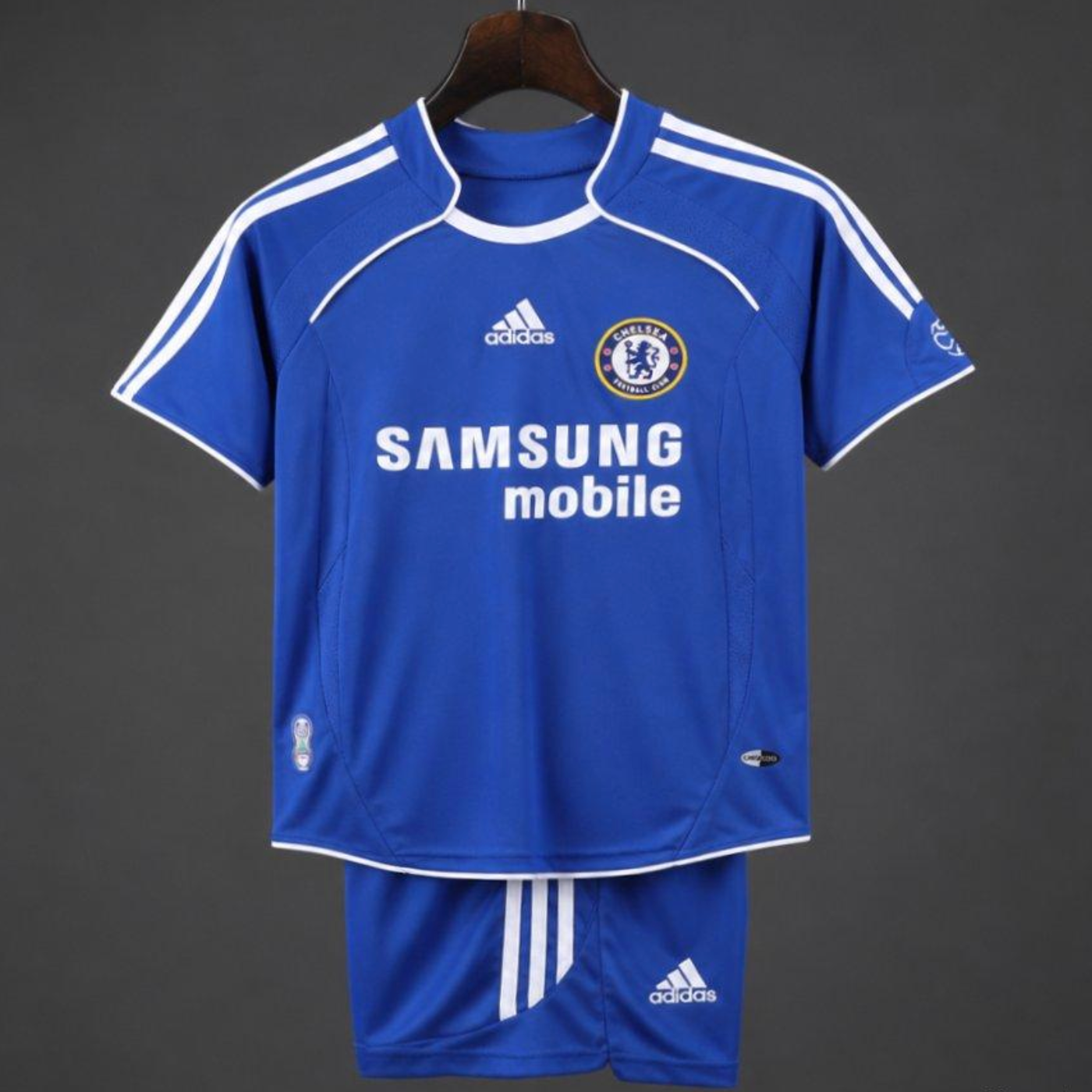 Retro 2006/07 Kids Chelsea Royal Blue Home Jersey 16-28