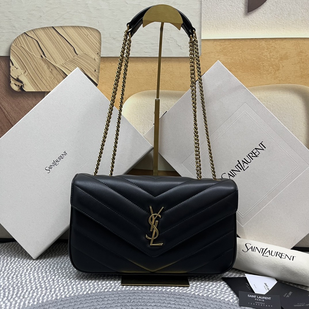 Saint Laurent Bags YSL LOULOU Medium Bag in Quilted Lambskin