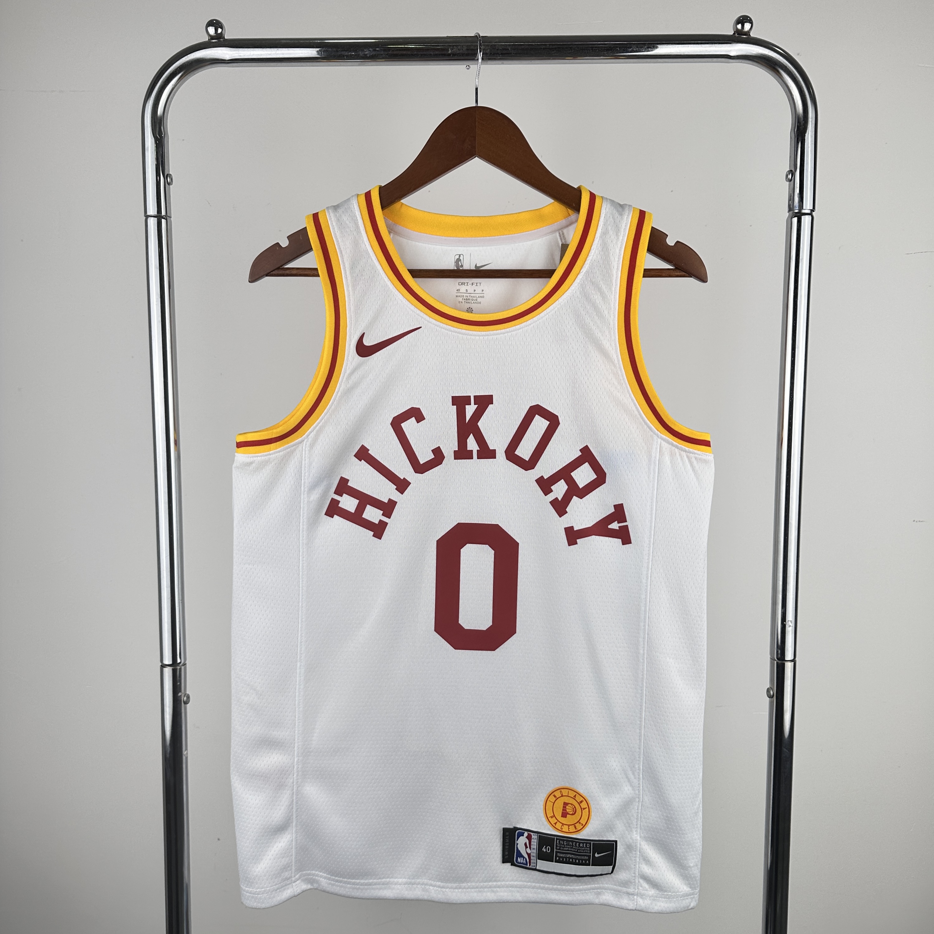 20 Season Indiana Pacers White  No.0 Haliburton