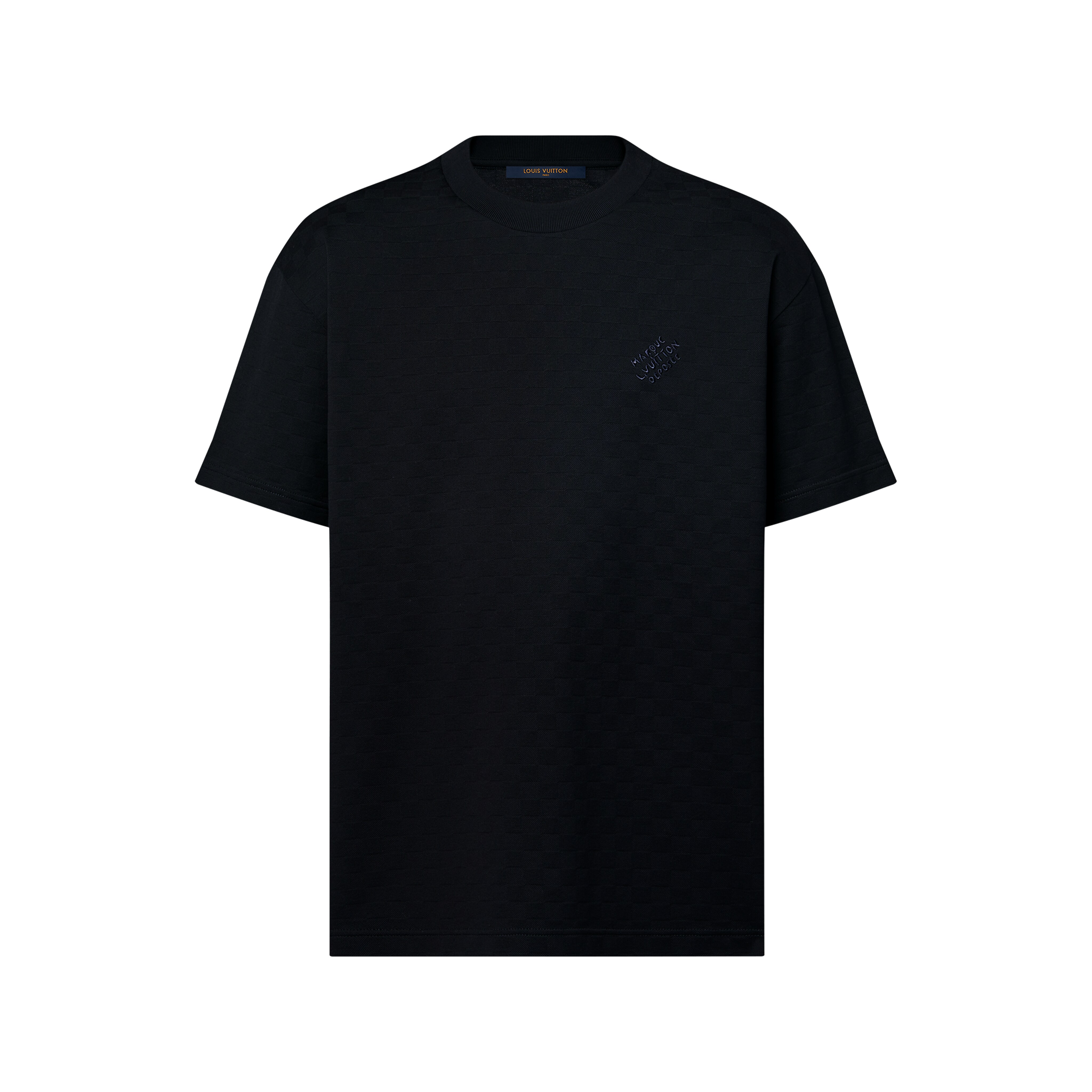ダミエコットンピケTシャツ