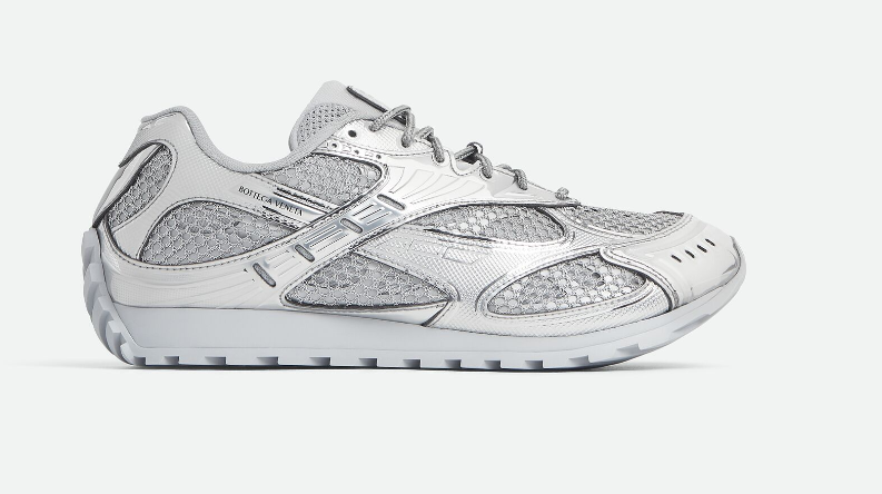 Bottega Orbit Women's Sneaker in Silver