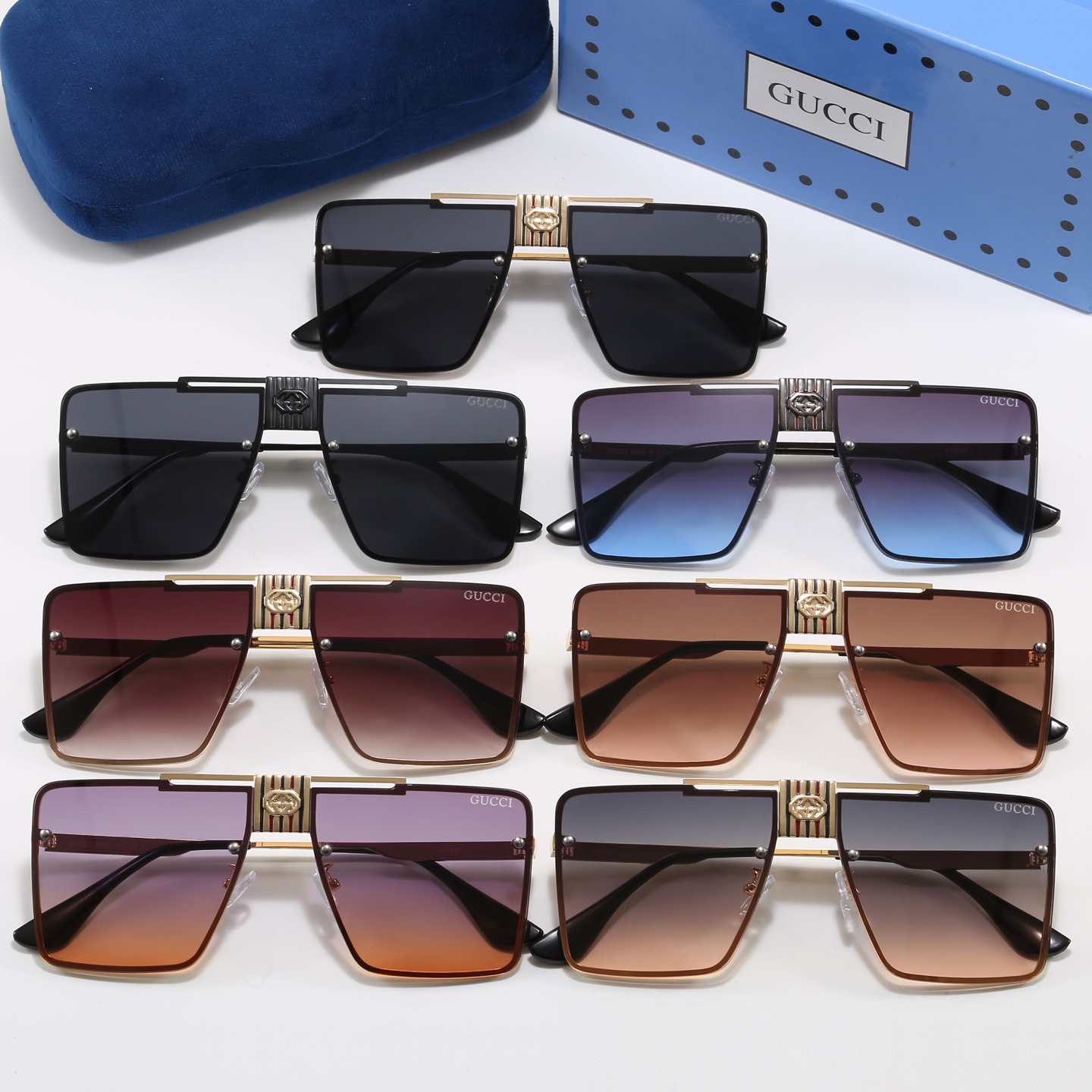 Gucci Shield Sunglasses Top quality - KAIROO