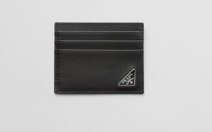 Prada Saffiano leather card holder-B