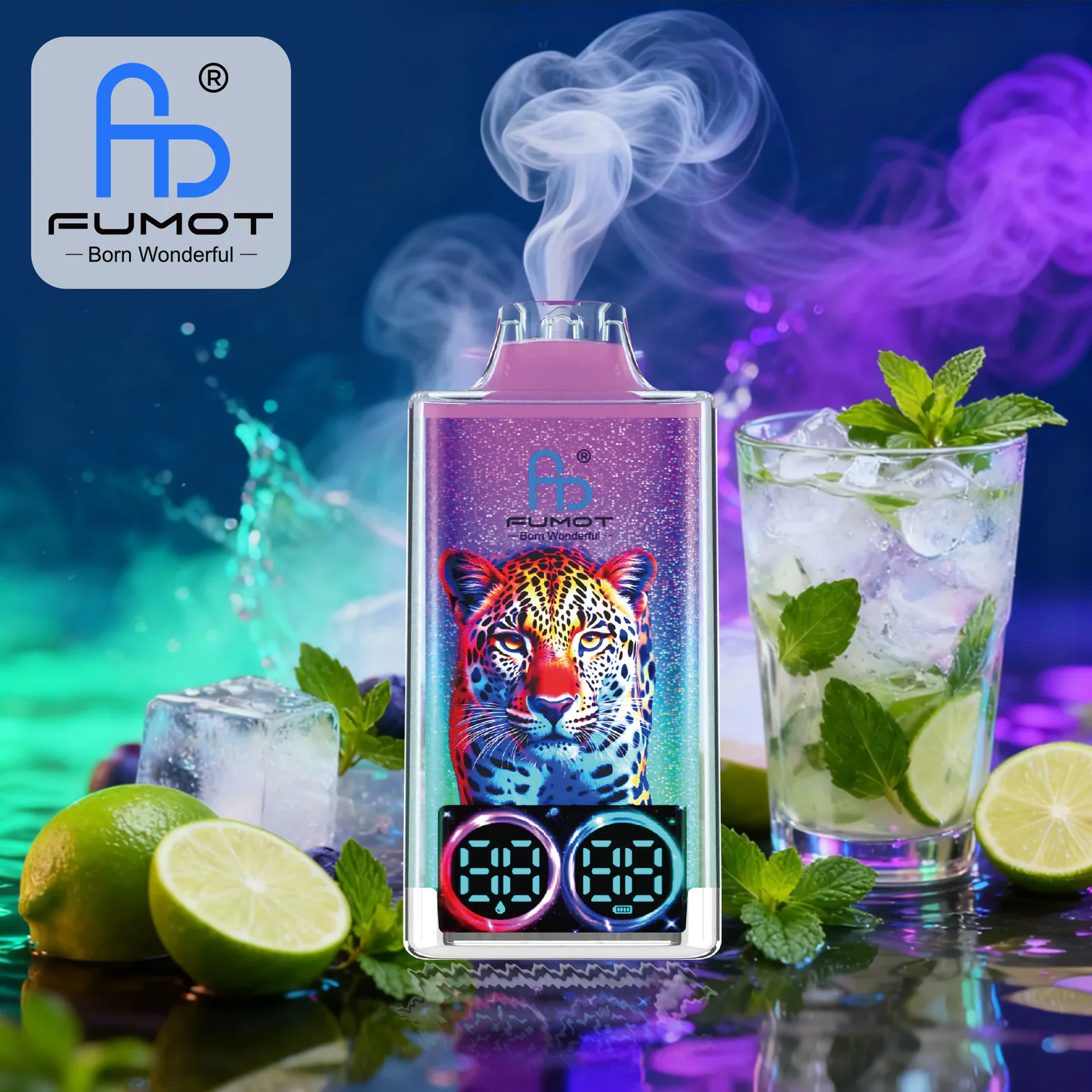 FUMOT Leopard 40K EU Edition Disposable Vape - Vaba Vape-Shop